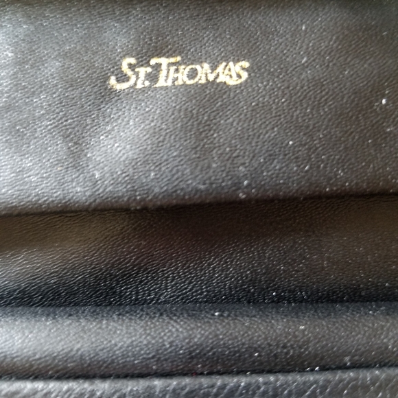 Leather clutch with mirror - Picture 7 of 9